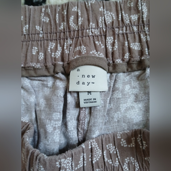 Leopard print linen shorts - Picture 3 of 3
